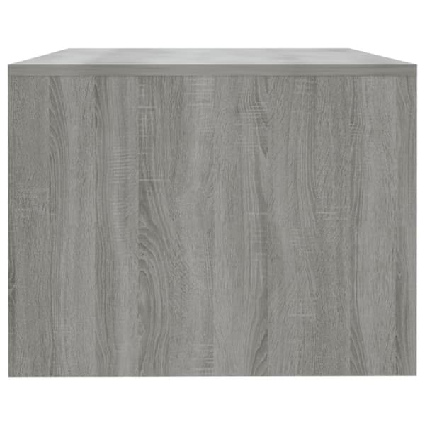 Soffbord grå sonoma-ek 102x55x42 cm konstruerat trä