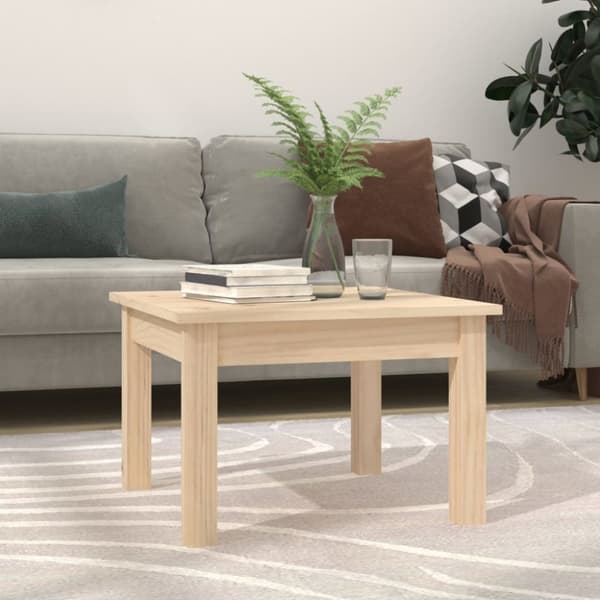 Soffbord 45x45x30 cm massiv furu