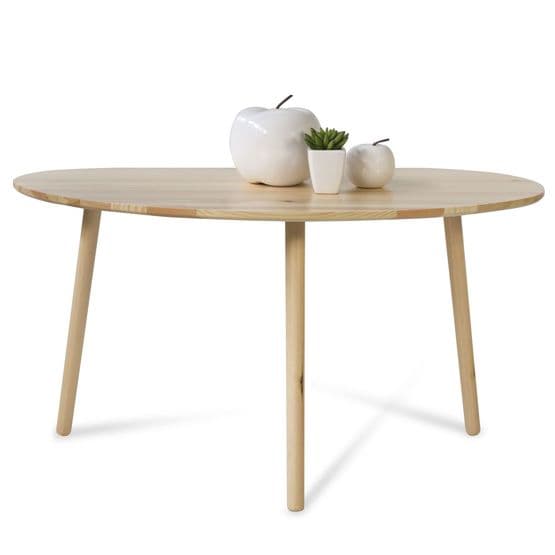 Soffbord - Kidney - Natur
