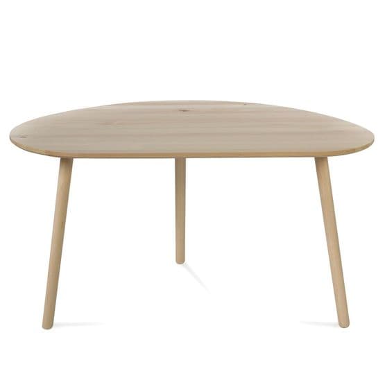 Soffbord - Kidney - Natur