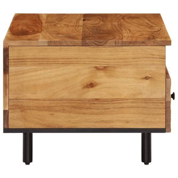 vidaXL sofabord 80x54x40 cm massivt akacietræ