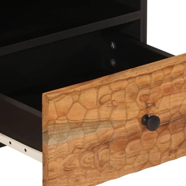 vidaXL sofabord 80x54x40 cm massivt akacietræ