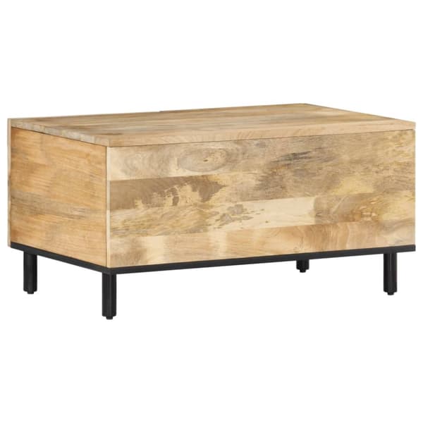 vidaXL sofabord 80x50x40 cm massivt mangotræ