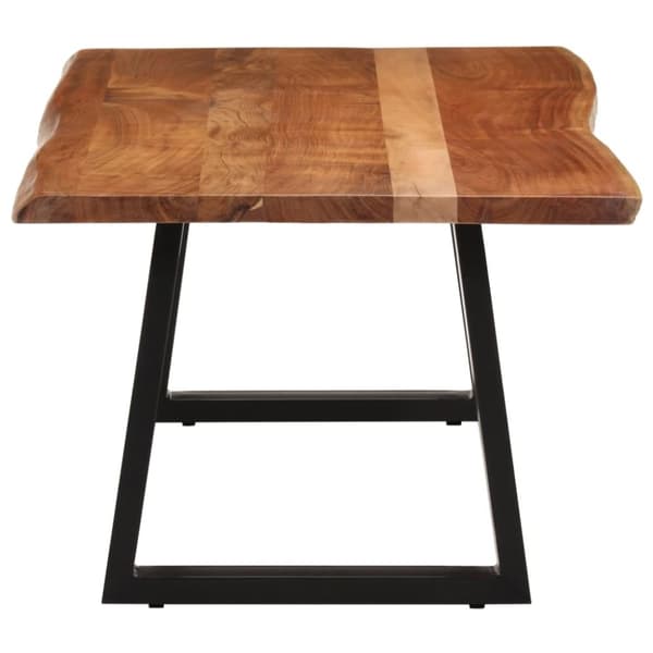vidaXL sofabord 811x55x40 cm massivt akacietræ