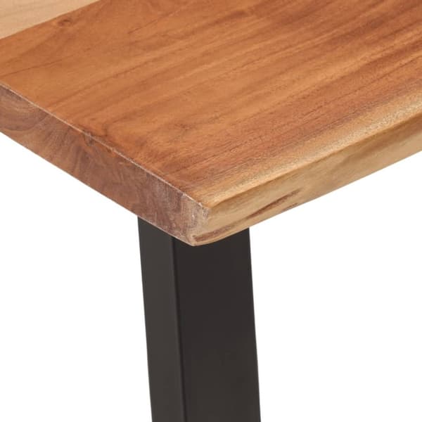 vidaXL sofabord 811x55x40 cm massivt akacietræ