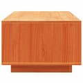 Pikkukuva 5 / 9: vidaXL Sohvapöytä vahanruskea 110x50x33,5 cm täysi mänty