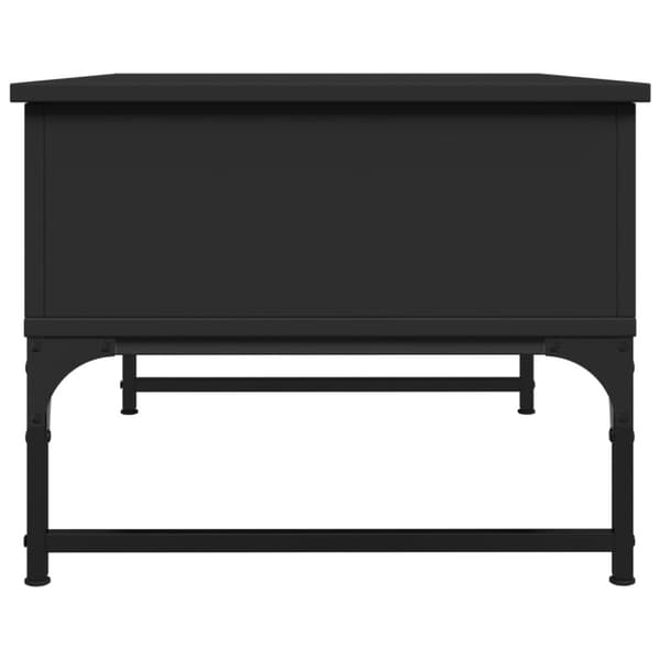 vidaXL sofabord 70x50x40 cm konstrueret træ sort