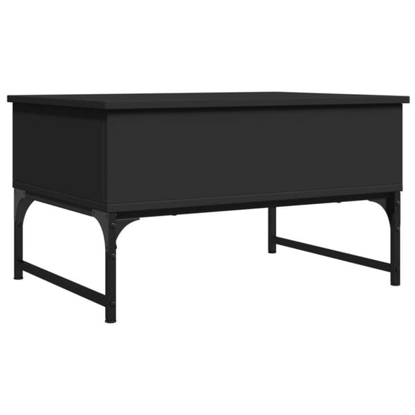 vidaXL sofabord 70x50x40 cm konstrueret træ sort