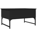Miniatyrbillede 1 af 11: vidaXL sofabord 70x50x40 cm konstrueret træ sort