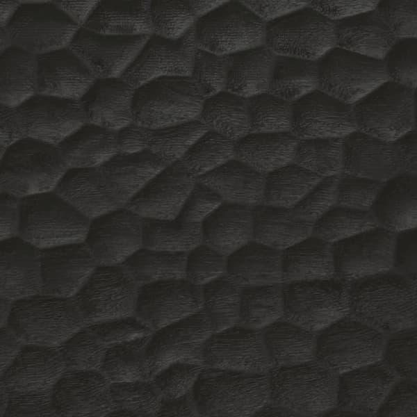 vidaXL Soffbord svart 80x50x40 cm massivt mangoträ