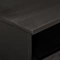 Miniatyrbilde 7 av 11: vidaXL Salongbord svart 80x54x40 cm heltre furu