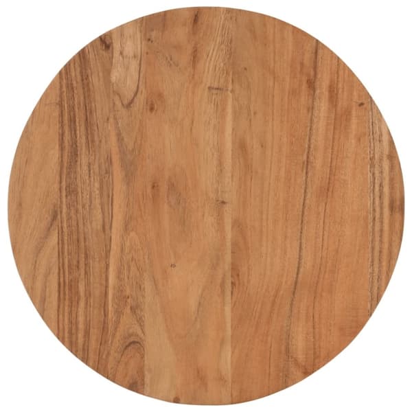 vidaXL sofabord 45x45x35 cm massivt akacietræ og jern