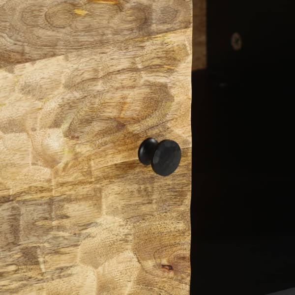 vidaXL Soffbord 80x50x40 cm massivt mangoträ