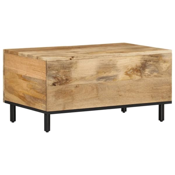 vidaXL sofabord 80x50x40 cm massivt mangotræ