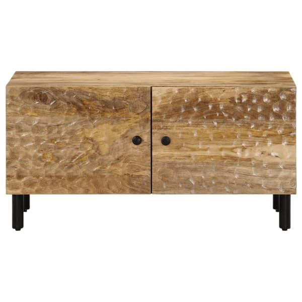vidaXL Sohvapöytä 80x50x40 cm täysi mangopuu