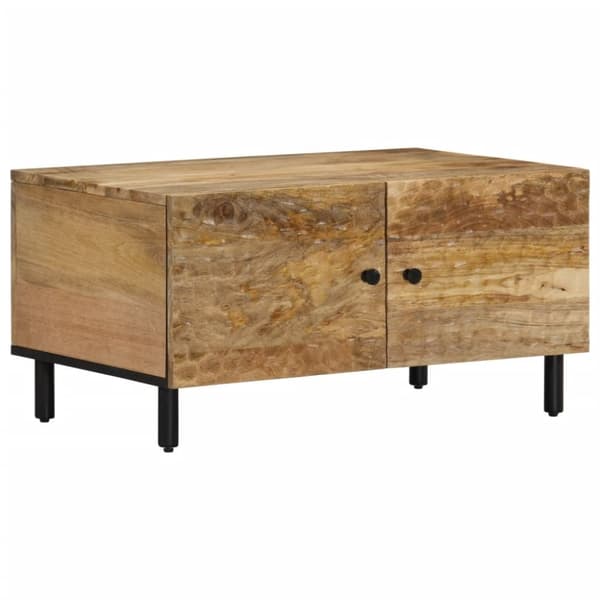 vidaXL Sohvapöytä 80x50x40 cm täysi mangopuu