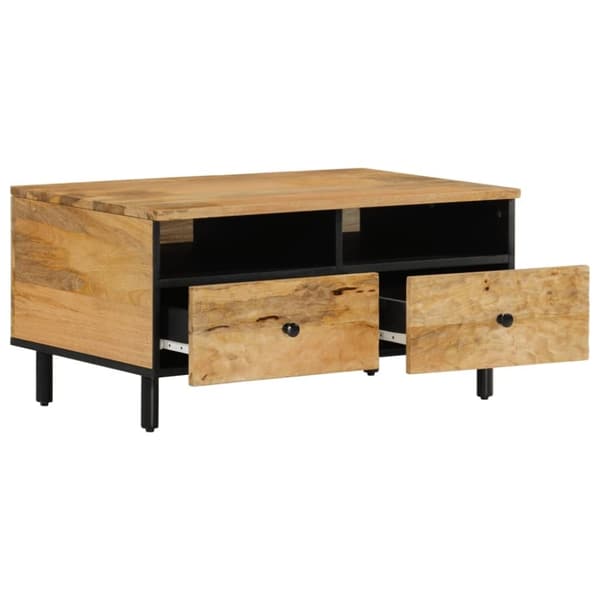 vidaXL sofabord 80x54x40 cm massivt mangotræ