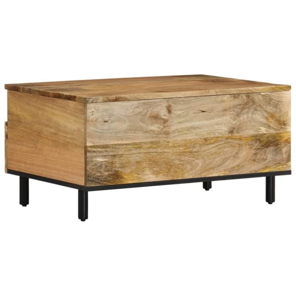 vidaXL sofabord 80x54x40 cm massivt mangotræ
