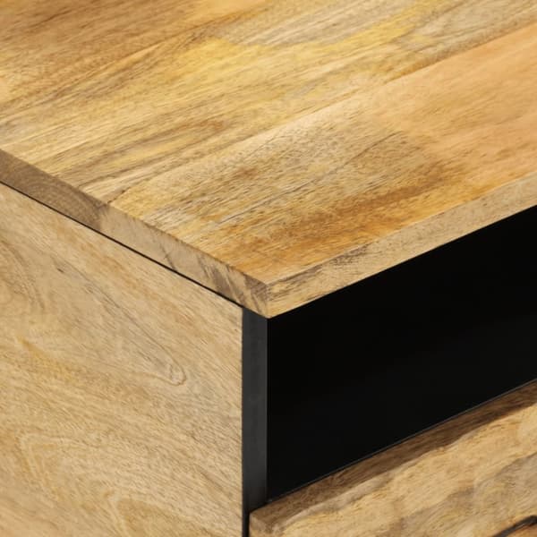 vidaXL sofabord 80x54x40 cm massivt mangotræ