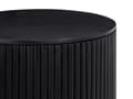 Miniatyrbilde 5 av 7: Sofabord Lyst tre MDF Gummitre ø 70 cm Med oppbevaring Klassisk Moderne design Stue