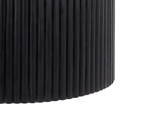 Sofabord Lyst tre MDF Gummitre ø 70 cm Med oppbevaring Klassisk Moderne design Stue