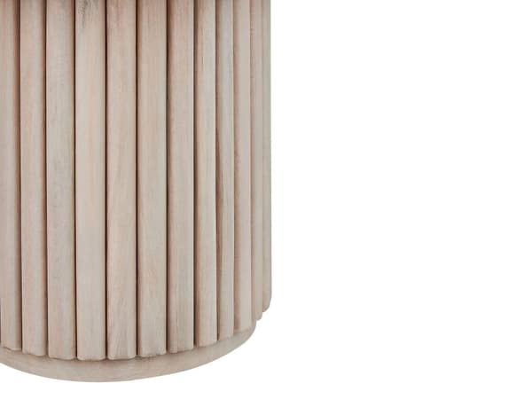 Soffbord Ljust trä Mango bordsskiva Naturlig finish Modern design Vardagsrum