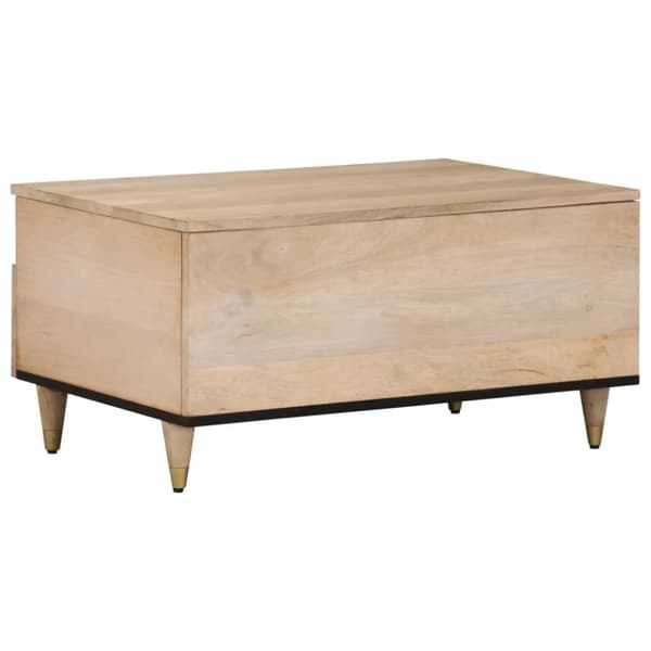 vidaXL sofabord 80x54x40 cm massivt mangotræ