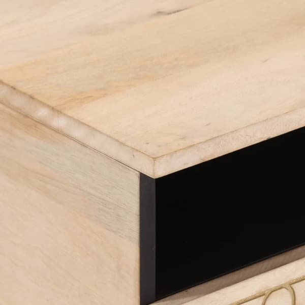 vidaXL sofabord 80x54x40 cm massivt mangotræ