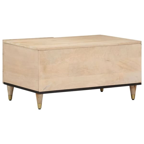 vidaXL sofabord 80x50x40 cm massivt mangotræ