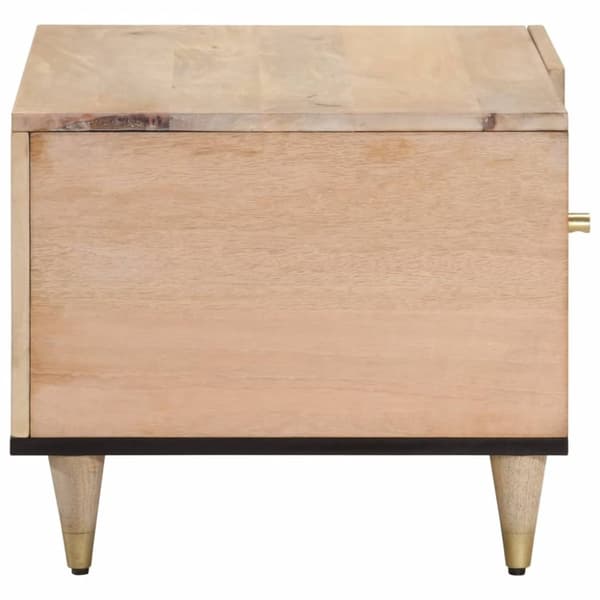vidaXL sofabord 80x50x40 cm massivt mangotræ