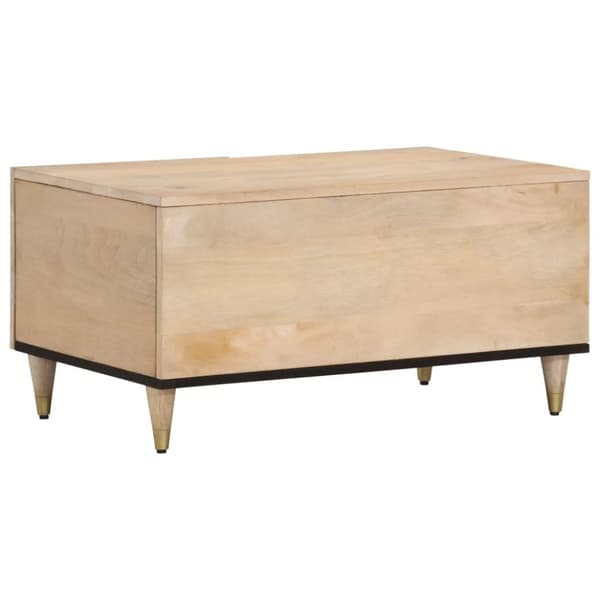 vidaXL sofabord 80x50x40 cm massivt mangotræ