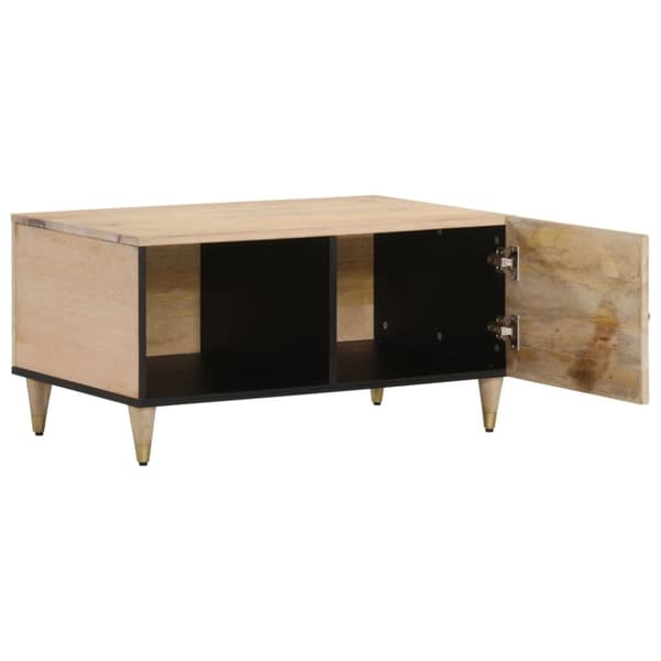 vidaXL sofabord 80x50x40 cm massivt mangotræ