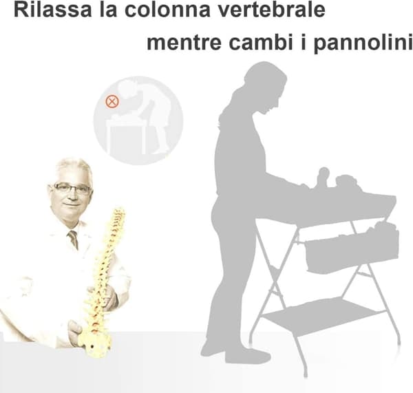 Sandfarvet Baby Udviklingsbord Tavalax