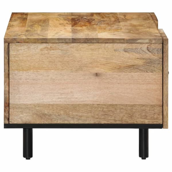 Soffbord 100x54x40 cm massivt mangoträ