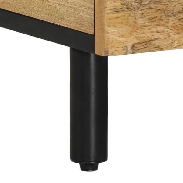 Soffbord 100x54x40 cm massivt mangoträ