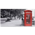 Miniatyrbild 2 av 7: Soffbord med telefonkiosk glasskiva