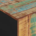 Miniatyrbild 7 av 10: Soffbord 100x54x40 cm massivt återvunnet och konstruerat trä