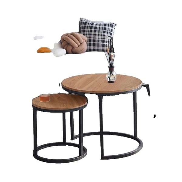 Kaffebord, nordisk design, moderne minimalistisk, Mørk Eg Dark Oak
