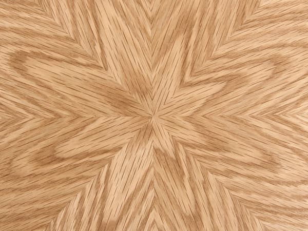Sofabord Lyst Tre og Gullfarget MDF-plate Stativunderstell Stue Møbler Moderne Design