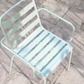 Miniatyrbillede 5 af 6: Rootz Havemøbelsæt - Balkon Bistrosæt - 2-delt - Sammenfoldelig - Moderne Design - Sofabord - Stål - Grøn - 51 x 58 x 78 cm