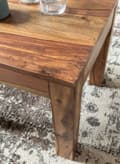Miniatyrbild 7 av 7: Rootz Solid Wood Soffbord - Vardagsrumsbord - Sheesham Wood - Handgjorda - Unik design - 45cm x 40cm x 45cm
