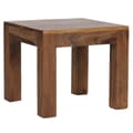 Miniatyrbild 1 av 7: Rootz Solid Wood Soffbord - Vardagsrumsbord - Sheesham Wood - Handgjorda - Unik design - 45cm x 40cm x 45cm