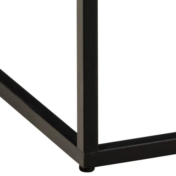 Barossa soffbord 60cm marmor look svart.