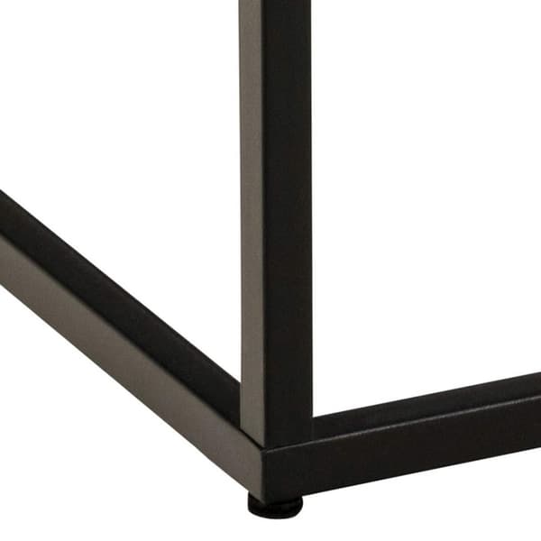 Barossa sofabord 40cm marmor dekor svart.