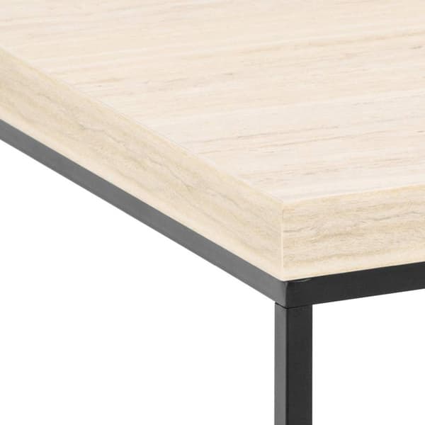 Barossa sofabord 60cm beige.