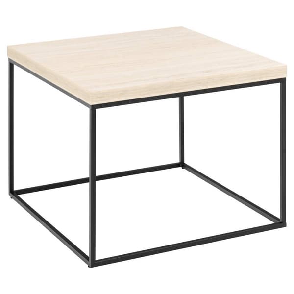 Barossa sofabord 60cm beige.