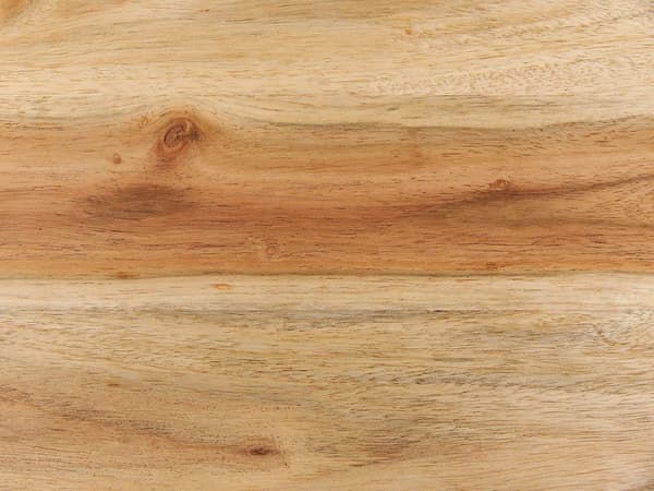 Sidobord Ljust Trä och Vit Metall Bas Acaciaträskiva Rund Marmoreffekt Geometrisk Form Modernt Ändbord