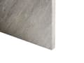 Miniatyrbillede 7 af 8: Sidebord grå beton med steneffekt 55 x 42 cm rundt X-base moderne stil stue opholdsrum