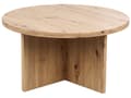 Miniatyrbillede 5 af 6: Sofabord i lyst træ MDF 80 x 80 cm Klassisk moderne design stue opholdsrum moderne stil