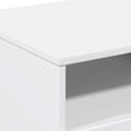 Miniatyrbillede 10 af 11: vidaXL sofabord med LED-lys 90x49x40 cm hvid